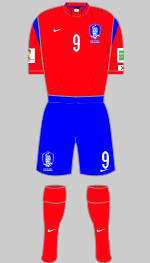 south korea 2014 world cup 1st kit