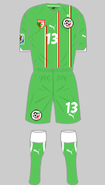 algeria 2010 away kit