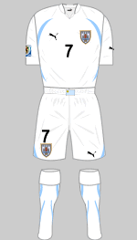 uruguay 2010 world cup away kit