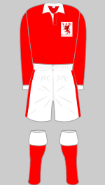 wales football kit 1949-50